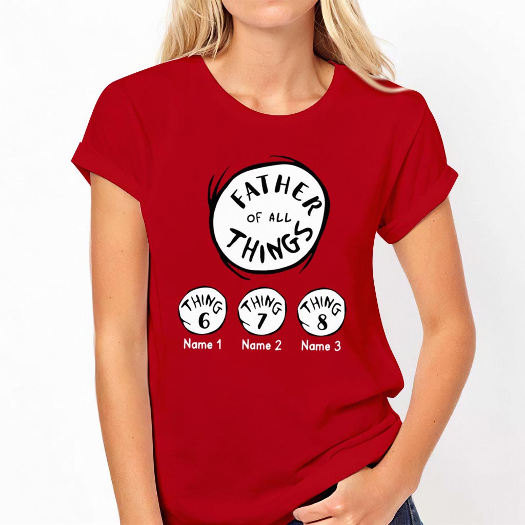 All Things Family Personalized T-shirt and Hoodie 062021