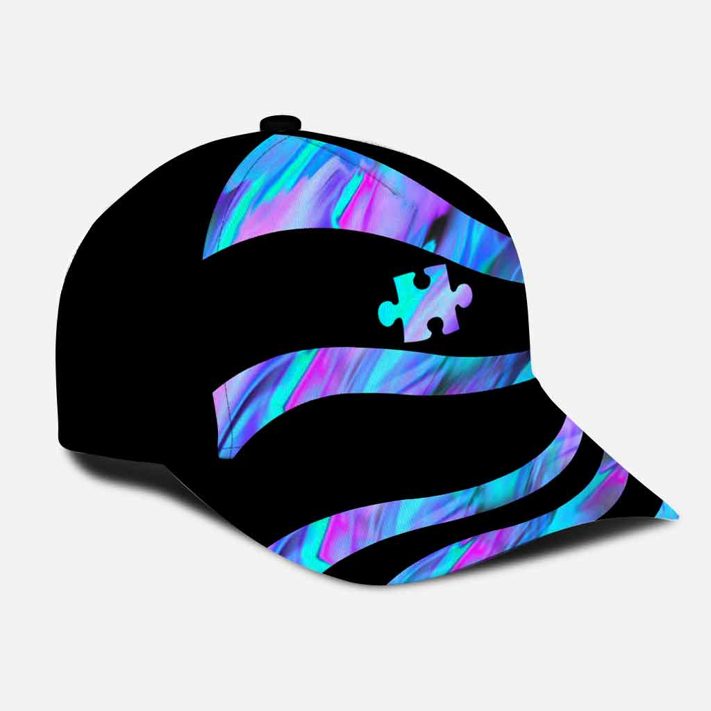 Autism Awareness Cap With Print Vent Holes