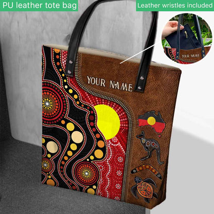 Aboriginal Australian Personalized Tote Bag