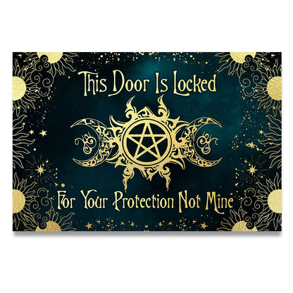 This Door Is Locked - Witch Doormat