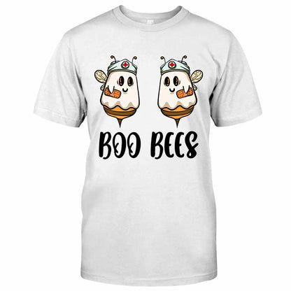 Boo Bees Halloween  - Nurse T-shirt And Hoodie 082021