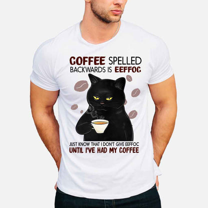 Coffee Spelled T-shirt And Hoodie 062021