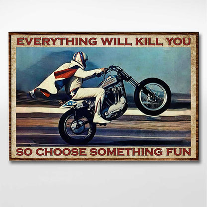 Choose Something Fun - Biker Poster 062021