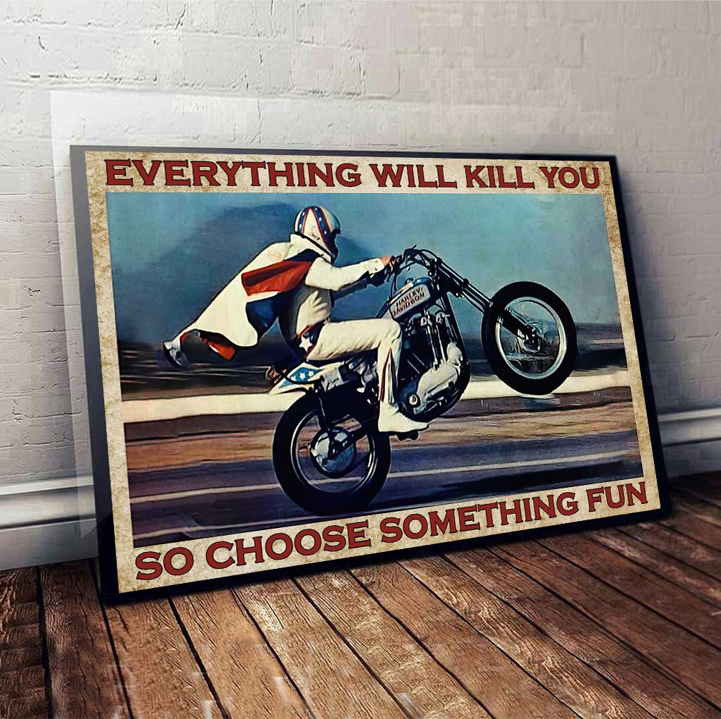 Choose Something Fun - Biker Poster 062021