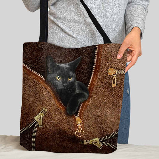 Black Cat  Tote Bag 062021