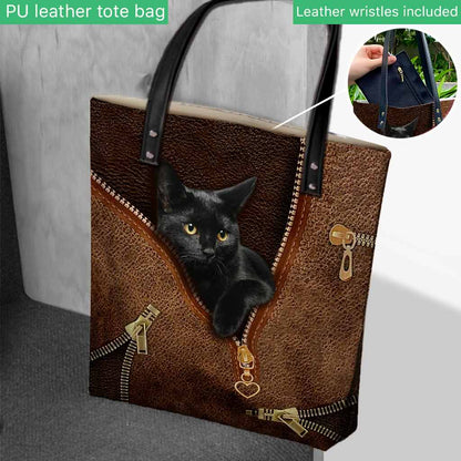 Black Cat  Tote Bag 062021