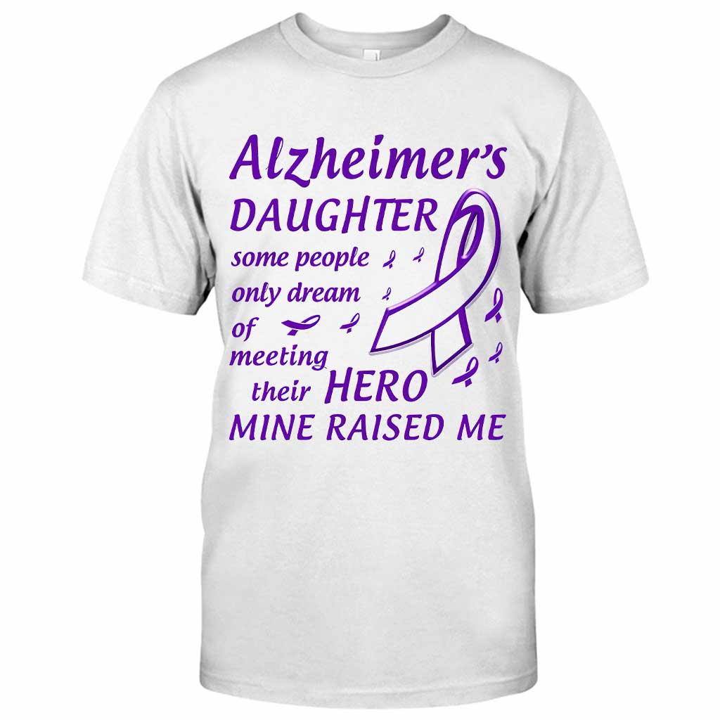 Alzheimer Daughter  - Alzheimer Awareness T-shirt And Hoodie 072021