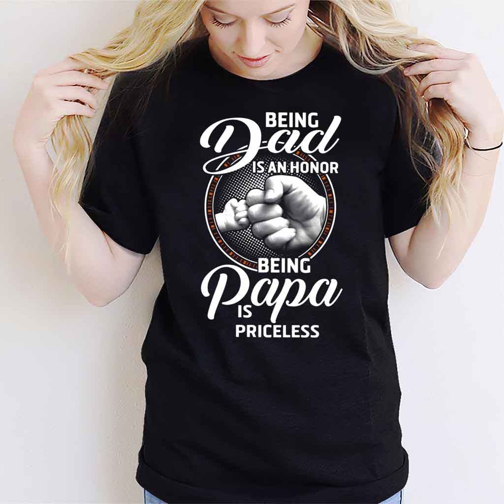 Being Papa - Grandpa T-shirt And Hoodie 062021