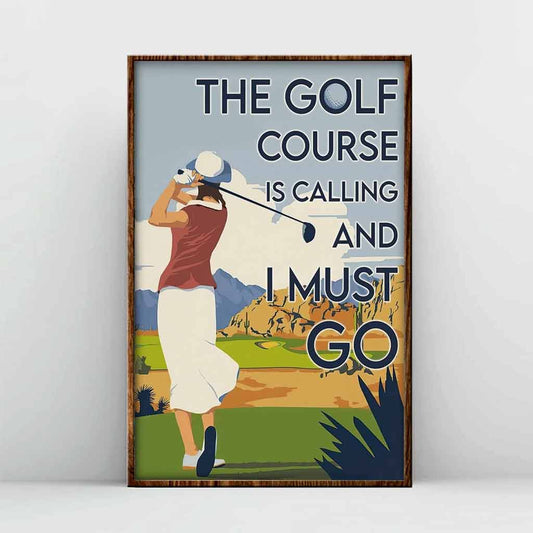 The Golf Course Poster 062021