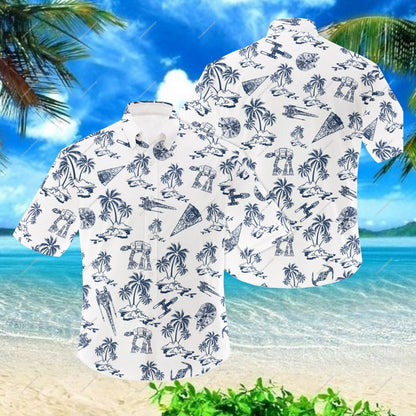 Tropical Pattern The Force Hawaiian Shirt 0523