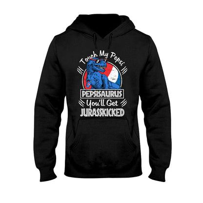 Touch My Drink - Blue Soft Drink T-shirt and Hoodie