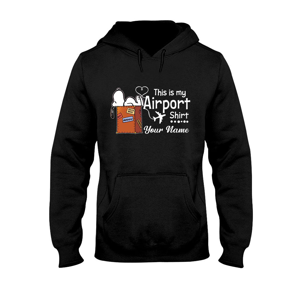 This Is My Airport Shirt - Personalized T-shirt and Hoodie