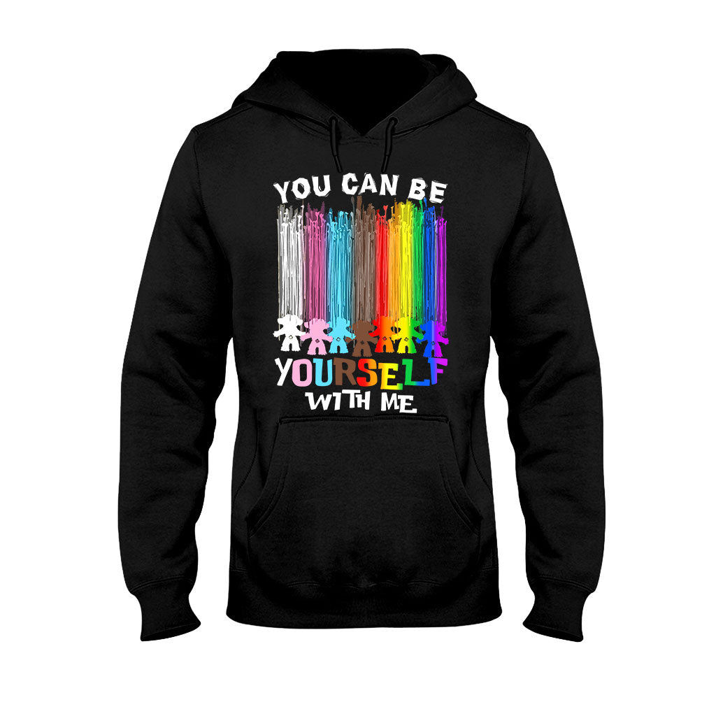 You Can Be Yourself With Me - LGBT Support T-shirt and Hoodie