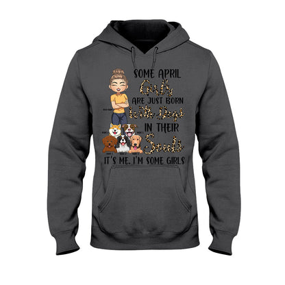 Born With Dogs In My Soul - Personalized Dog T-shirt and Hoodie