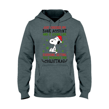 My Bank Account - Christmas T-shirt and Hoodie