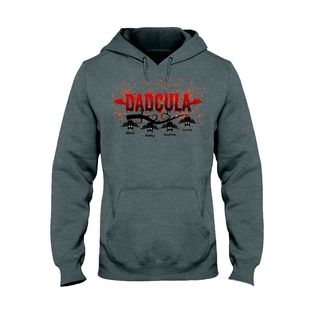 Dadcula - Personalized Halloween Father T-shirt and Hoodie