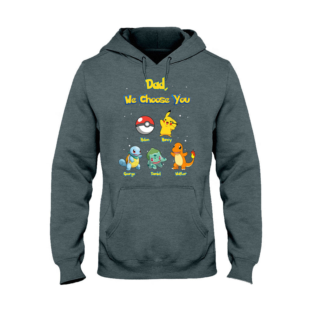 We Choose You - Personalized Monster Trainer T-shirt and Hoodie