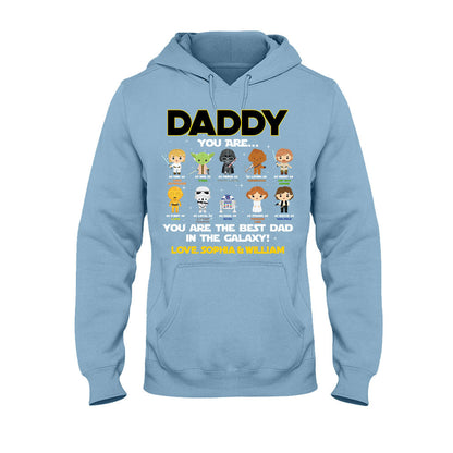 Daddy You Are - Personalized Father's Day The Force T-shirt and Hoodie