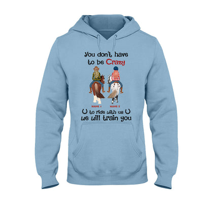 We're Like A Really Small Gang - Personalized Horse T-shirt and Hoodie