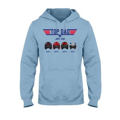 Top Dad - Personalized Top Gun T-shirt and Hoodie