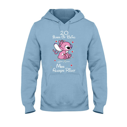 Always Right - Personalized Ohana T-shirt and Hoodie