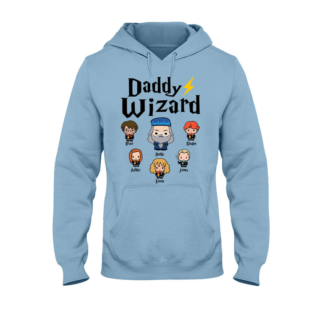 Daddy Wizard - Personalized The Magic World T-shirt and Hoodie