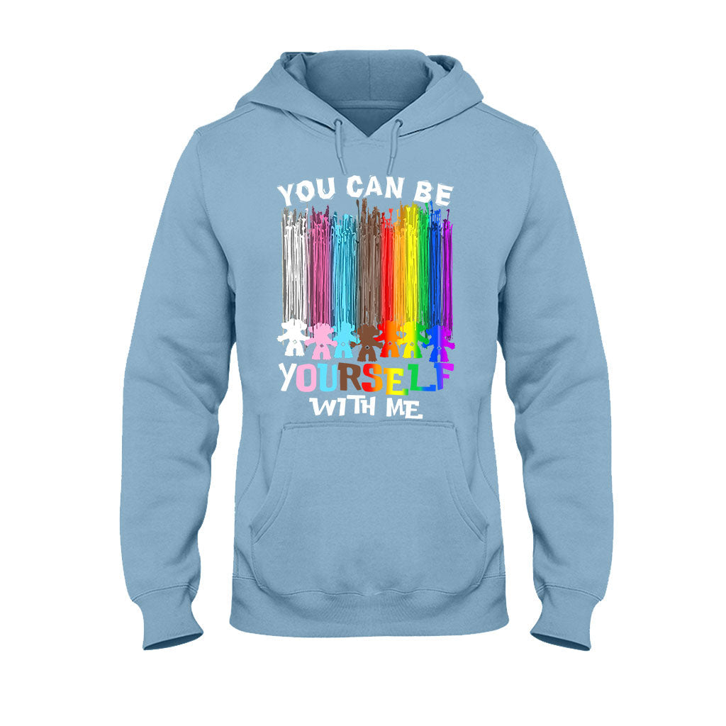 You Can Be Yourself With Me - LGBT Support T-shirt and Hoodie