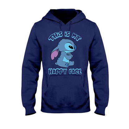 This Is My Happy Face - T-shirt and Hoodie