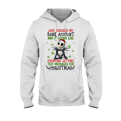 My Bank Account - Christmas Nightmare T-shirt and Hoodie