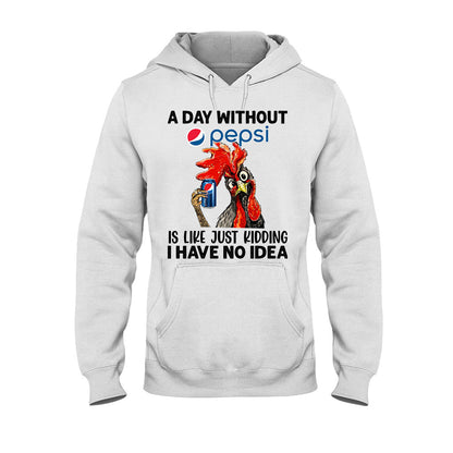 A Day Without Soft Drink Blue Soft Drink T-shirt and Hoodie