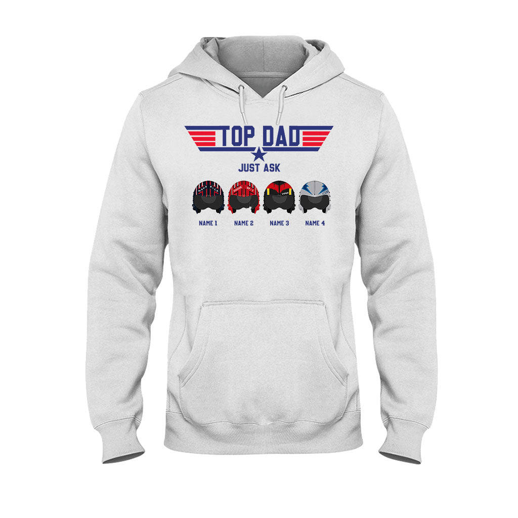 Top Dad - Personalized Top Gun T-shirt and Hoodie