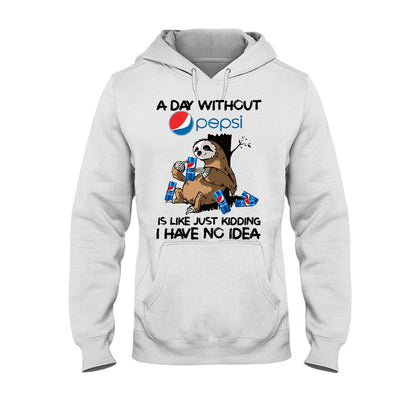 A Day Without Blue Soft Drink T-shirt and Hoodie