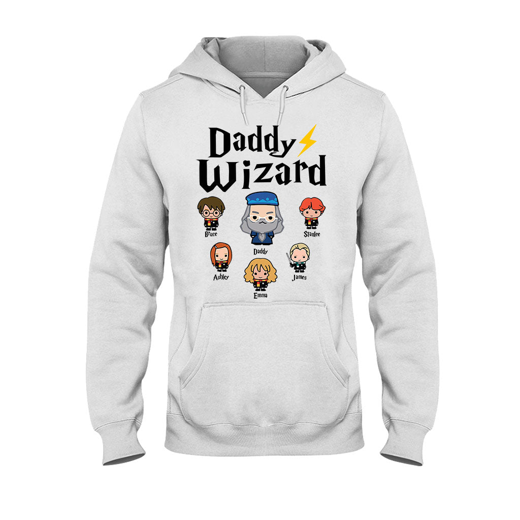 Daddy Wizard - Personalized The Magic World T-shirt and Hoodie