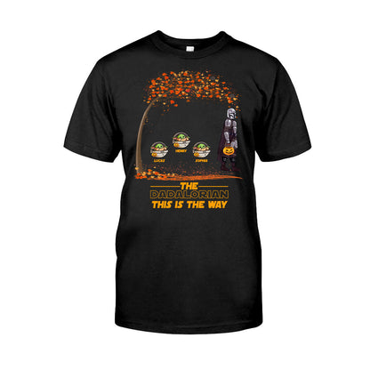 This Is The Way - Personalized Halloween The Force T-shirt and Hoodie