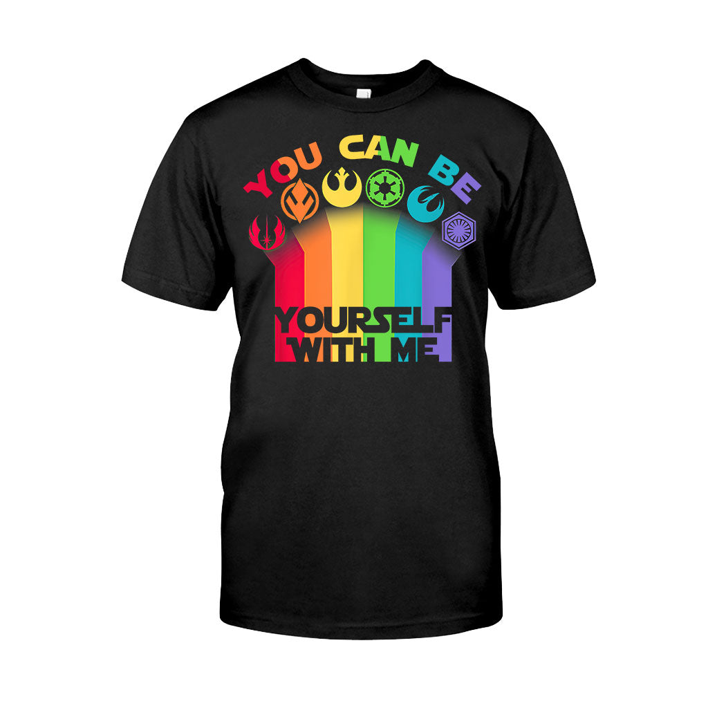 You Can Be Yourself With Me - LGBT Support T-shirt and Hoodie