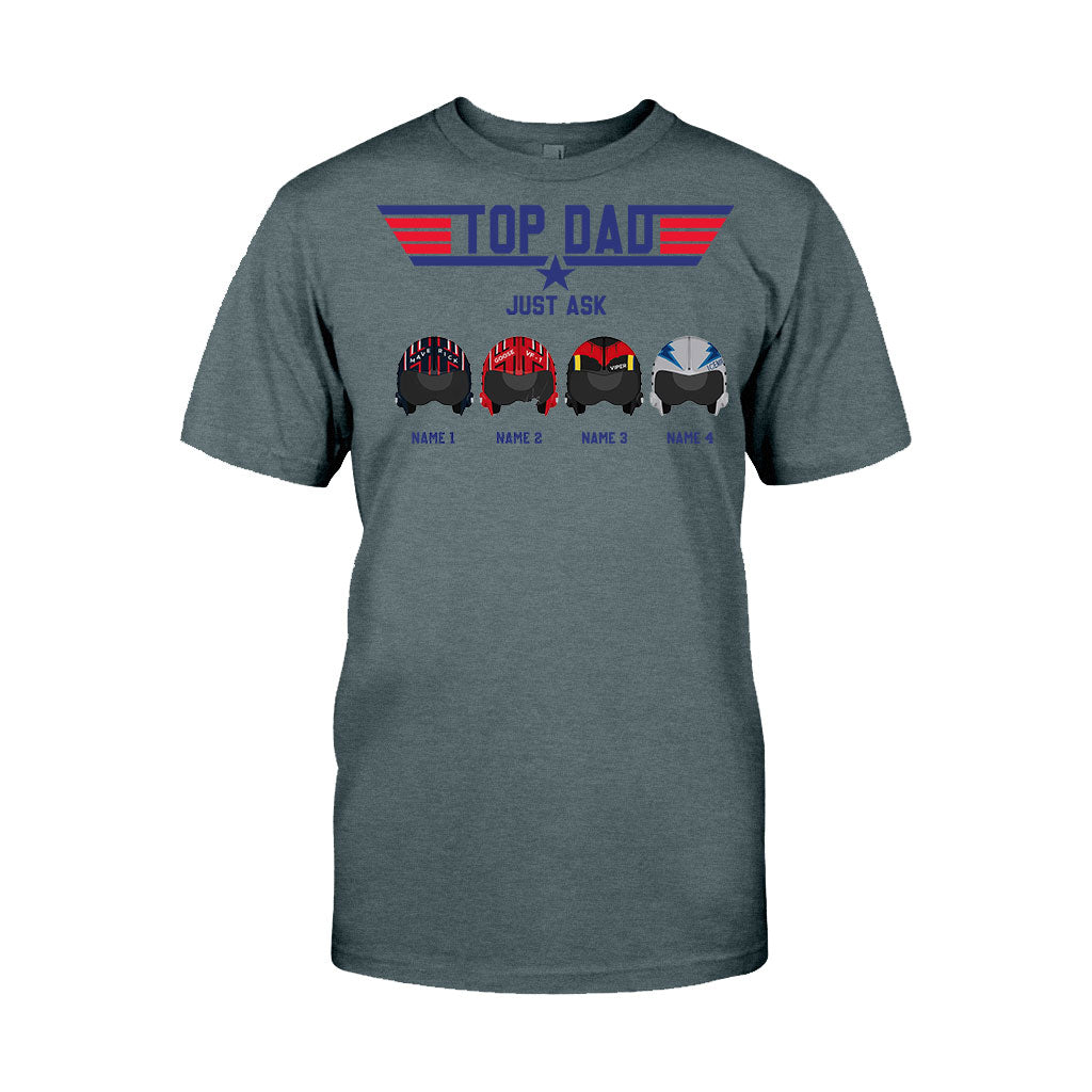 Top Dad - Personalized Top Gun T-shirt and Hoodie