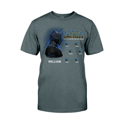 Black Father Cooler - Personalized Marvelous Universe T-shirt and Hoodie