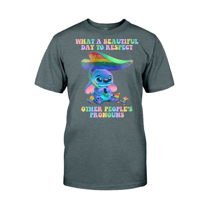 What A Beautiful Day - LGBT Support T-shirt and Hoodie