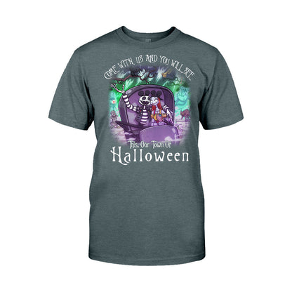 Come With Us - Halloween Nightmare T-shirt and Hoodie