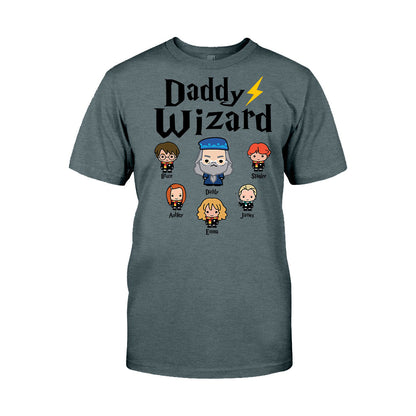 Daddy Wizard - Personalized The Magic World T-shirt and Hoodie