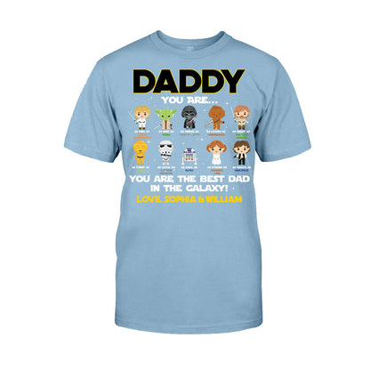 Daddy You Are - Personalized Father's Day The Force T-shirt and Hoodie