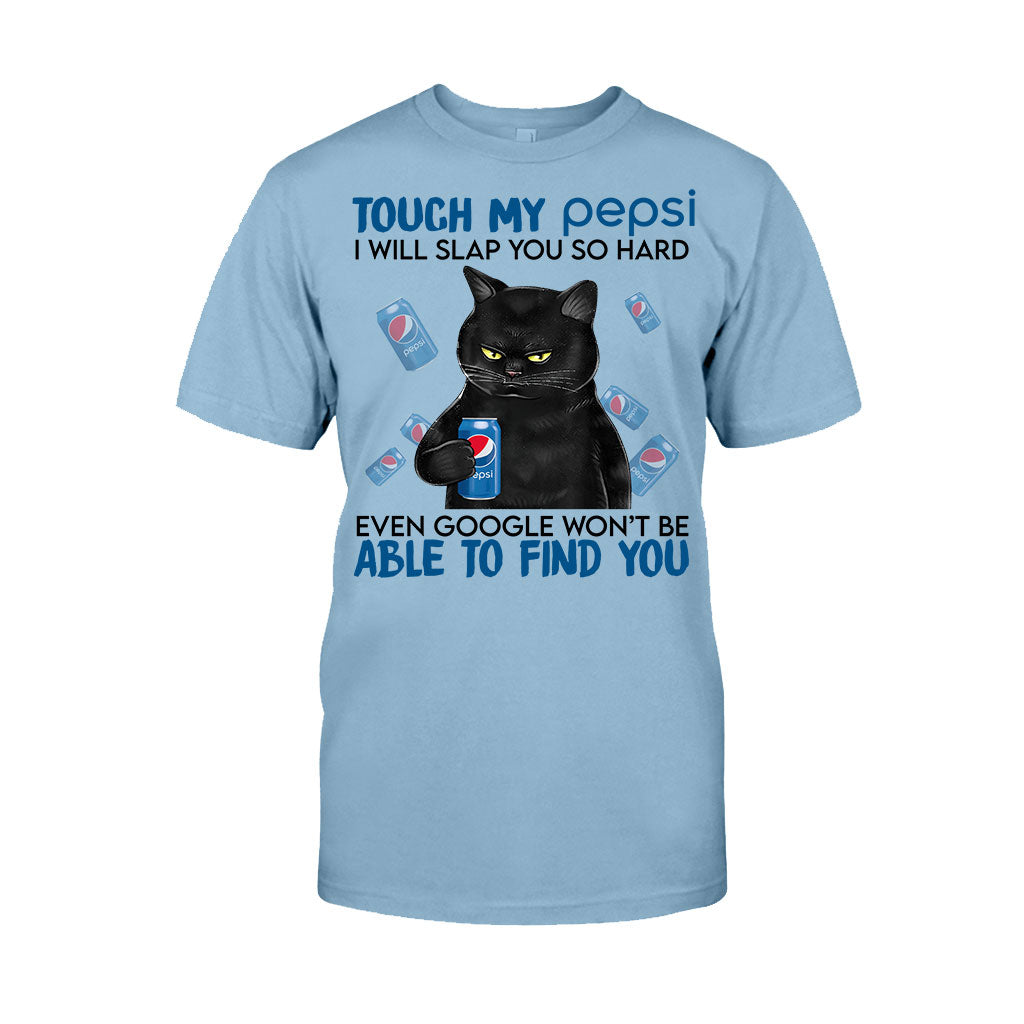 Touch My Drink - Personalized Blue Soft Drink T-shirt and Hoodie