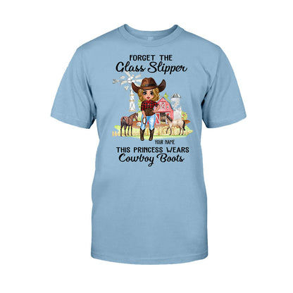 This Princess Wears Cowboy Boots - Personalized Horse T-shirt and Hoodie