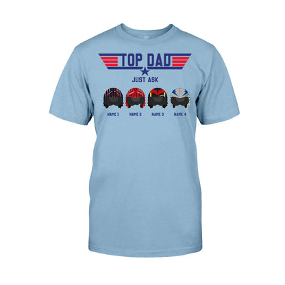 Top Dad - Personalized Top Gun T-shirt and Hoodie