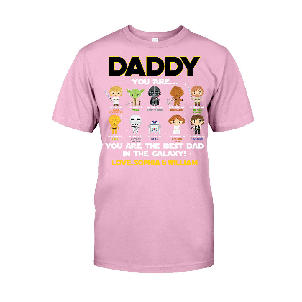 Daddy You Are - Personalized Father's Day The Force T-shirt and Hoodie