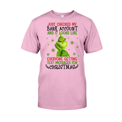 My Bank Account - Christmas Stole Christmas T-shirt and Hoodie