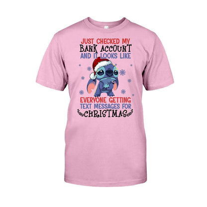 My Bank Account - Christmas Ohana T-shirt and Hoodie