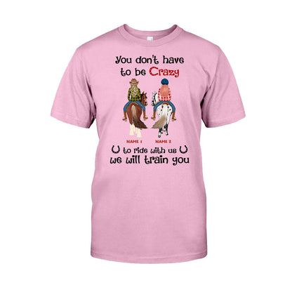 We're Like A Really Small Gang - Personalized Horse T-shirt and Hoodie