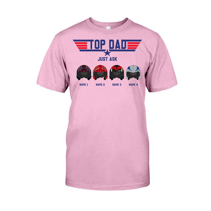 Top Dad - Personalized Top Gun T-shirt and Hoodie