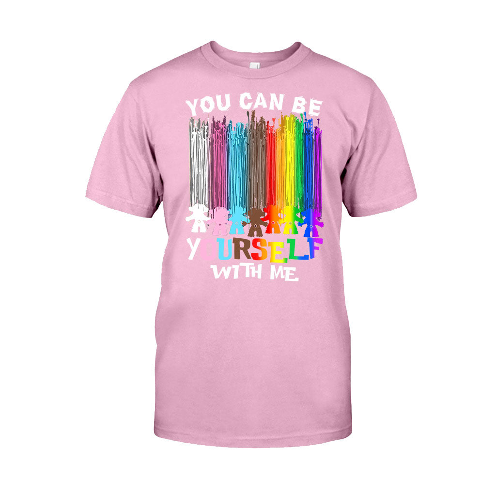 You Can Be Yourself With Me - LGBT Support T-shirt and Hoodie